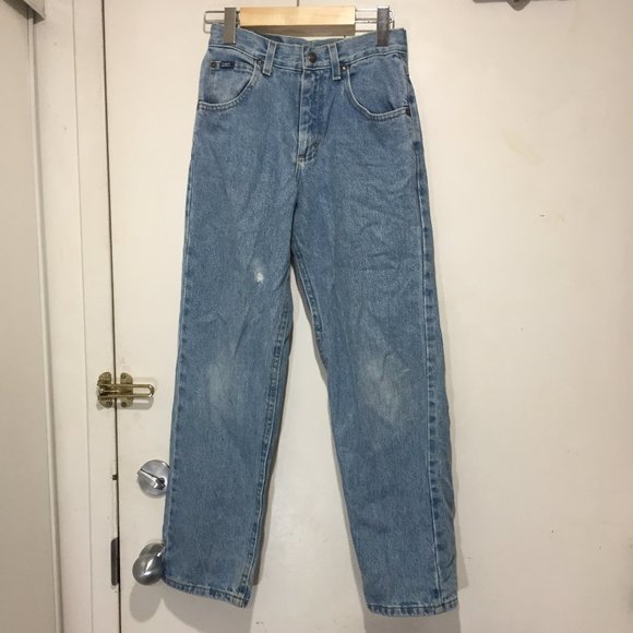 VINTAGE LEE STRAIGHT LEG JEANS SIZE 26 - Picture 4 of 8